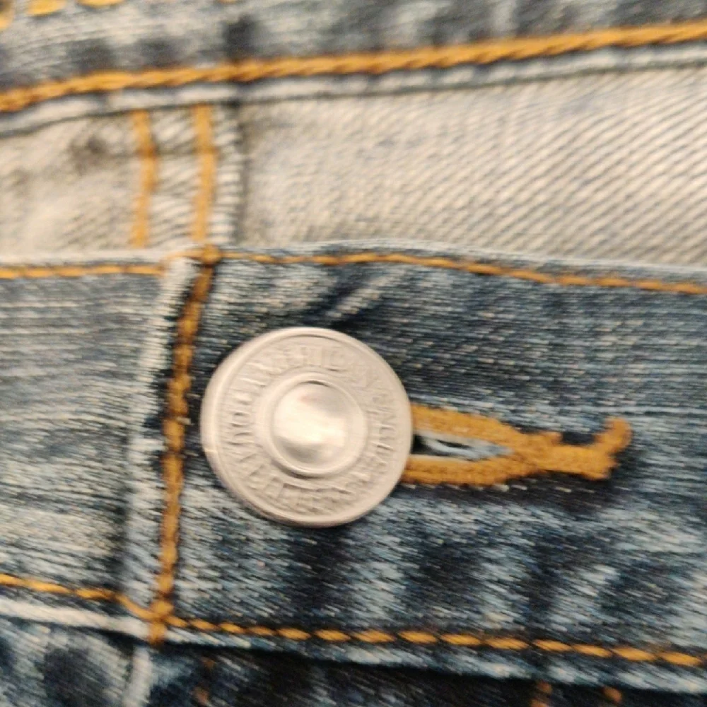 American Eagle Outfitters Men's Straight Blue Jeans